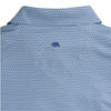 Tour Logo Printed Performance Polo DUSTY BLUE