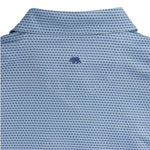 Tour Logo Printed Performance Polo DUSTY BLUE