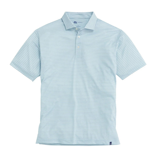 Match Stripe Performance Pique WAN BLUE