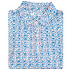 TRANSFUSION PRINTED PERFORMANCE POLO Pale Dogwood