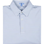 QUARTZ TRELLIS STRIPE PERFORMANCE POLO