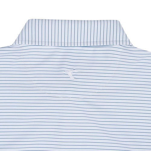 QUARTZ TRELLIS STRIPE PERFORMANCE POLO