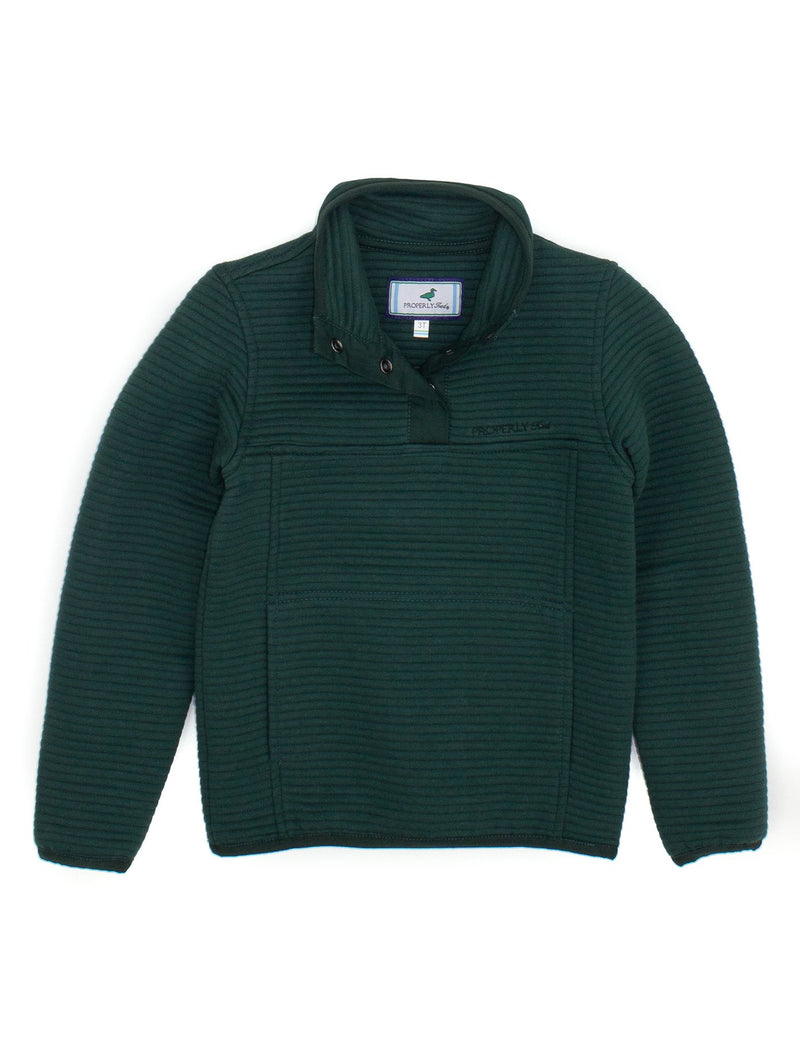 LD TOWNES PULLOVER FOREST GREEN