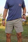 Cobblestone Khaki Everyday Shorts - Mallard Pockets
