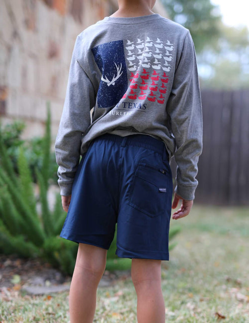 Youth Shorts - Deep Water Navy