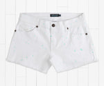 The Denim Kelsey Short WHITE