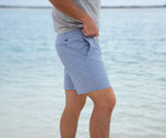 Marlin Lined Performance Short WASHED BLUE