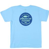YOUTH LEMONADE SS T-SHIRT NEON SKY BLUE HEATHER