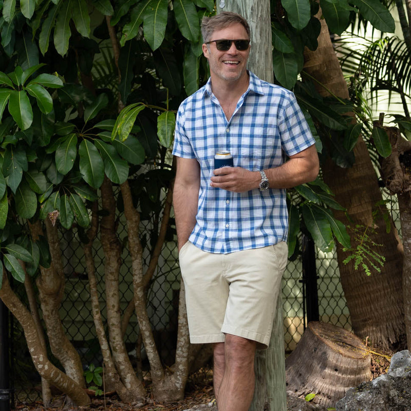 Balao Stretch Chino Short STONE