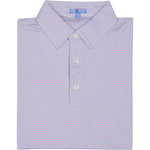 BRAZILWOOD TRELLIS STRIPE PERFORMANCE POLO