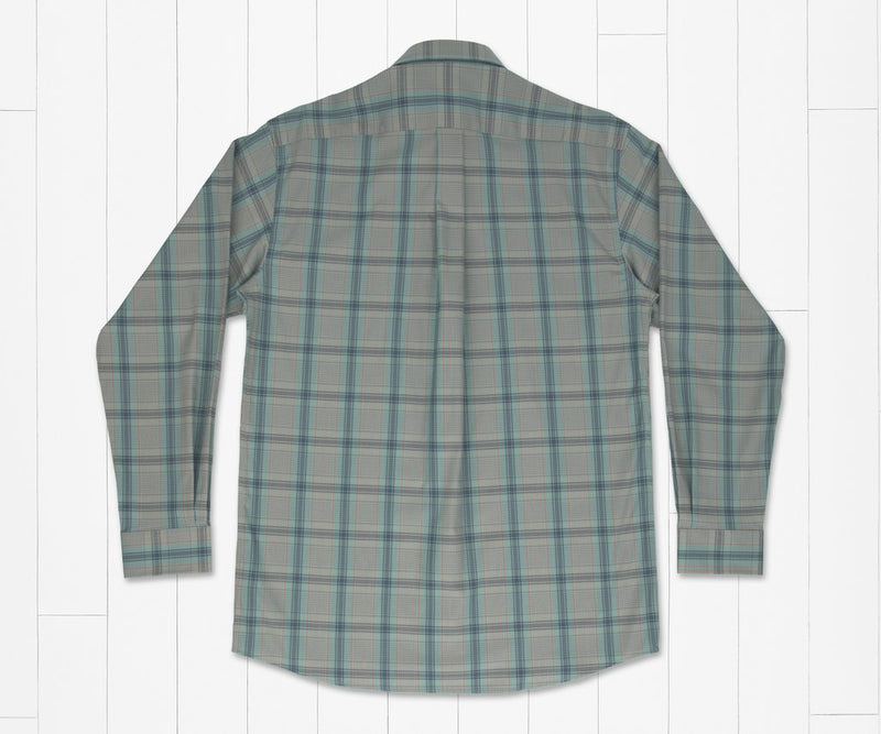 Townsend Lattice Performance Dress Shirt SAGE/MOUNTAIN PURPLE