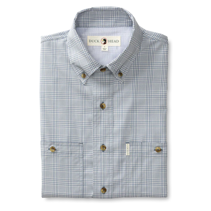 Performance Poplin Guide Shirt Canton Plaid