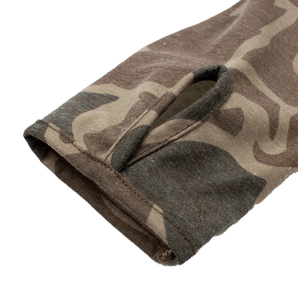 Core Layer 1/4 Zip Pullover Duck Camo
