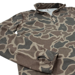 Core Layer 1/4 Zip Pullover Duck Camo