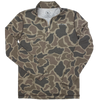 Duck Camo Quarter-Zip Pullover