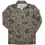 Duck Camo Quarter-Zip Pullover