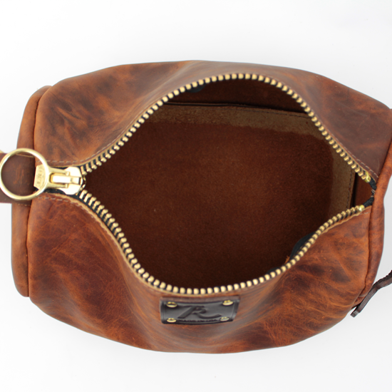 Reserve Collection Leather Dopp Kit
