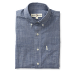Cotton Slub Sport Shirt Clayton Chambray