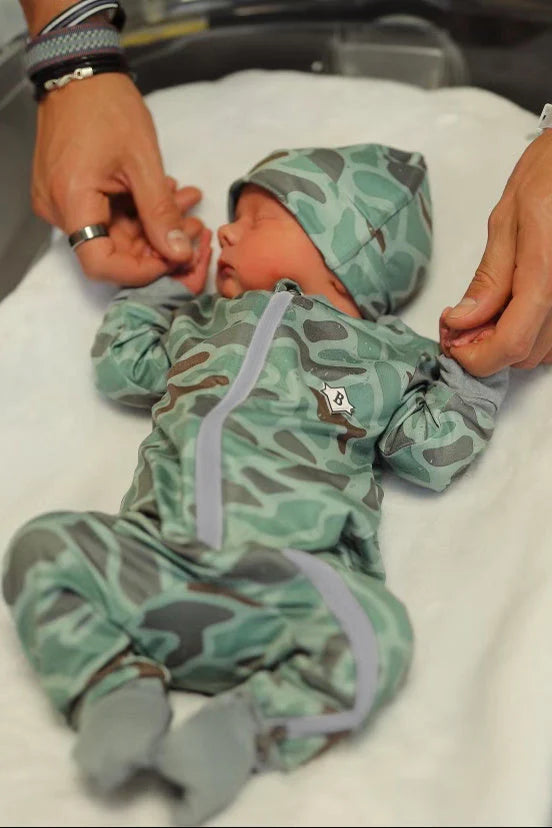 Baby Onesies - Retro Duck Camo