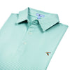 FERN CLUBHOUSE STRIPE PERFORMANCE POLO