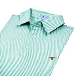 FERN CLUBHOUSE STRIPE PERFORMANCE POLO