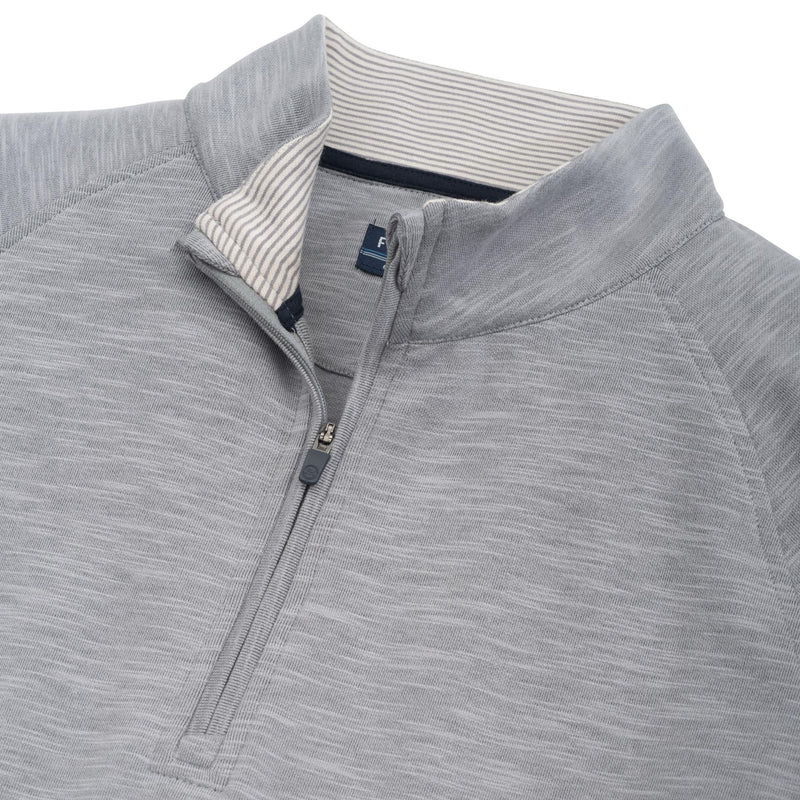 Rutland 1/4 Zip Heather Pullover Heather Grey