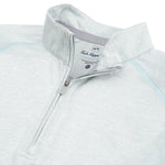 Heather Streak Boden 1/4 Zip Chrome