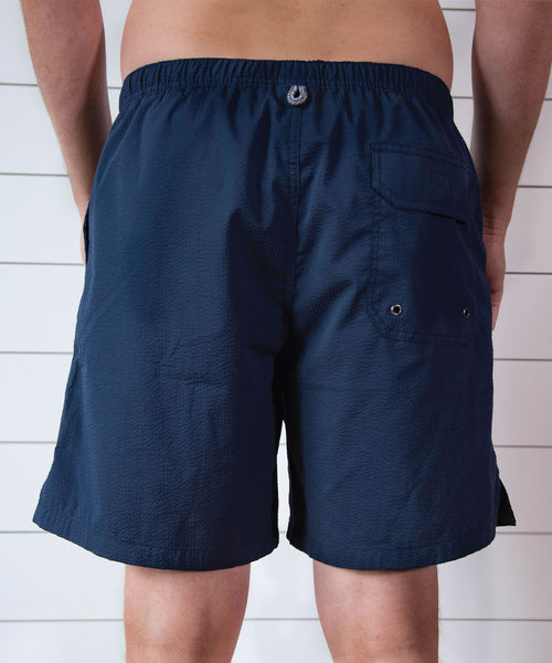 Seersucker Swim Trunk