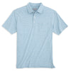 MELANGE STRIPE POLO HAZE