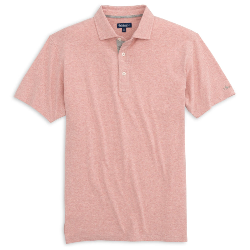 Youth Beacham Heather Polo VINTAGE PINK