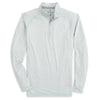 Heather Streak Boden 1/4 Zip Chrome