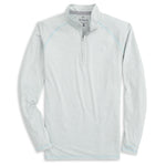 Heather Streak Boden 1/4 Zip Chrome