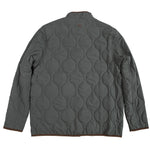 Candler Quilted Coat Gunmetal