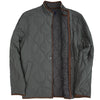 Candler Quilted Coat Gunmetal
