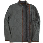 Candler Quilted Coat Gunmetal