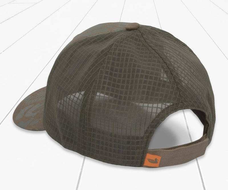 Trucker Hat - Warning Duck BURNT TAUPE