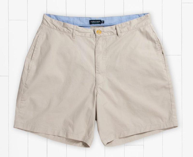 Windward Summer Short - 6in. Flat Front- Tan
