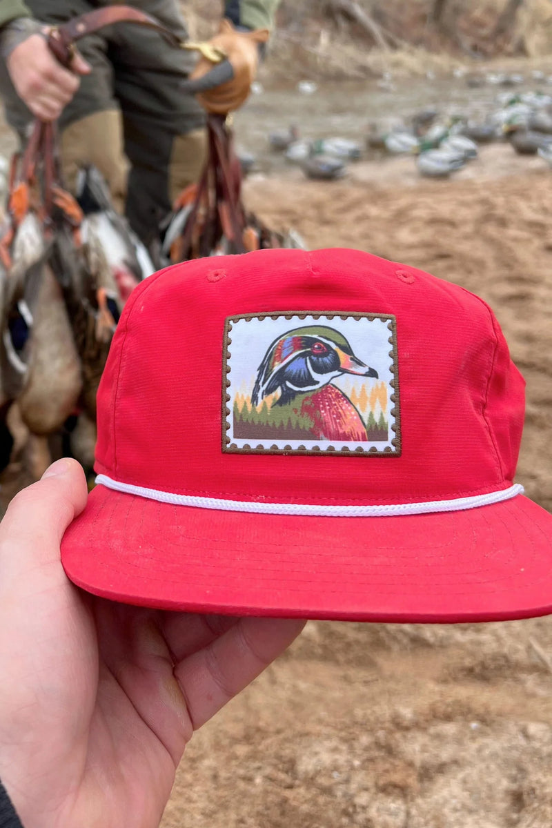 Red Duck Stamp Cap