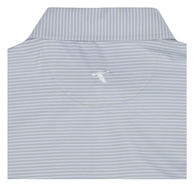 QUARRY DRIVER STRIPE PERFORMANCE POLO