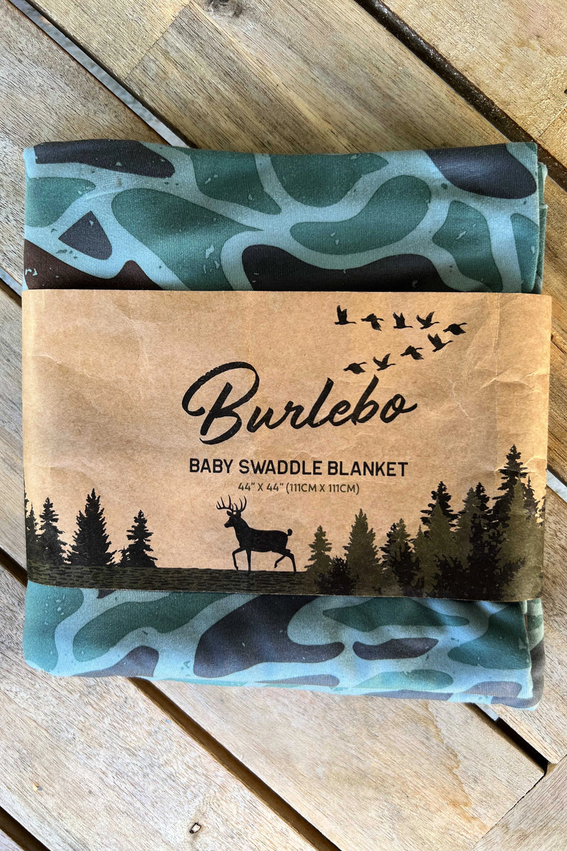 Baby Swaddle - Retro Duck Camo