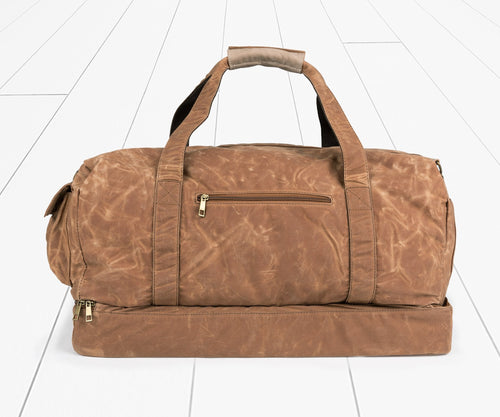 Dewberry Duffle Bag LIGHT BROWN