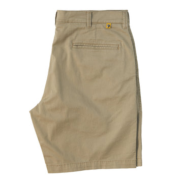 9" Gold School Chino Short Khaki