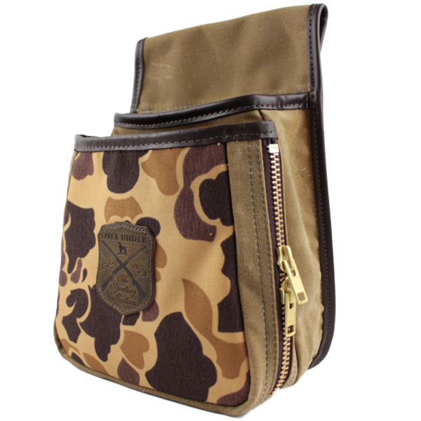 Large Shell Pouch | Old School Camo