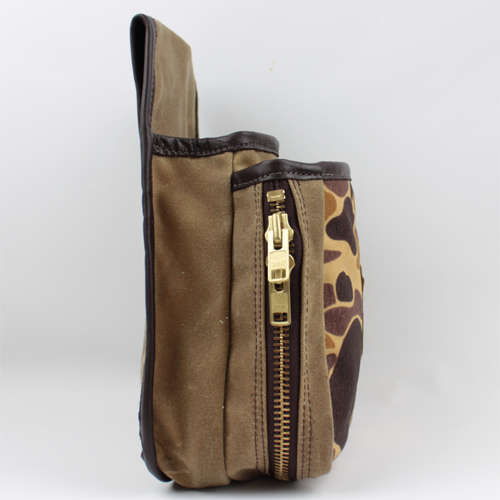 Large Shell Pouch | Old School Camo