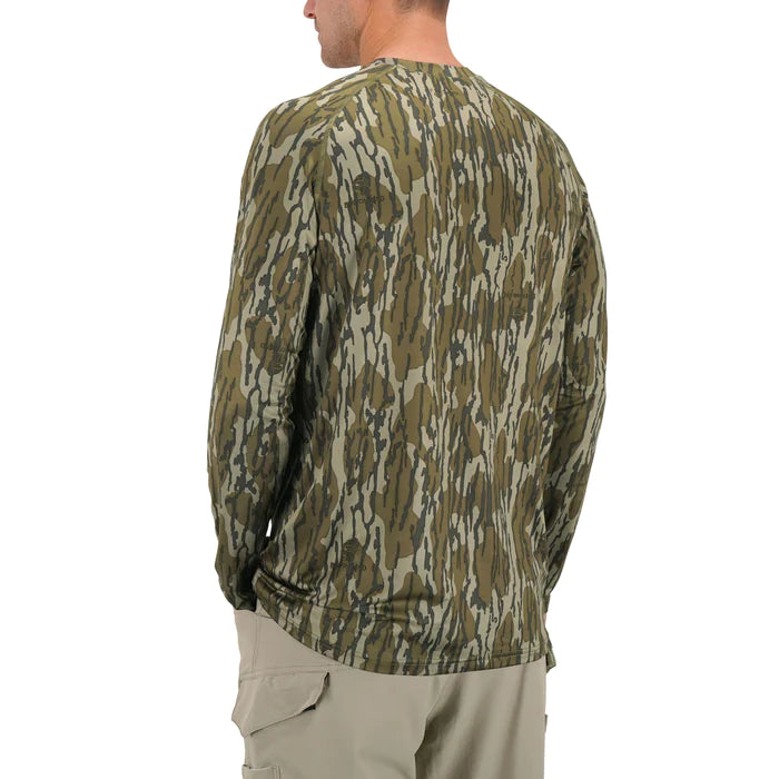 Mossy Oak® Camo LS Performance Shirt BOTTOMLAND