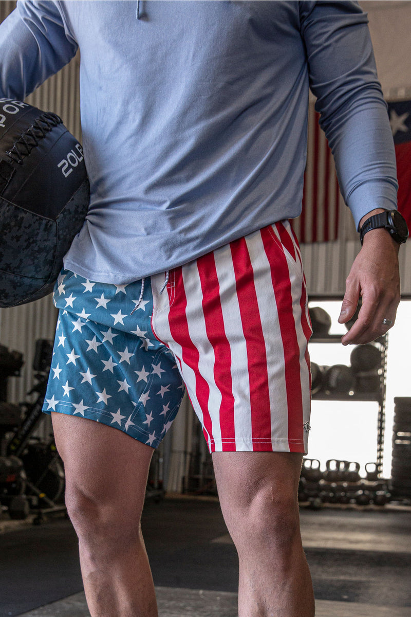 Athletic Shorts - Throwback USA