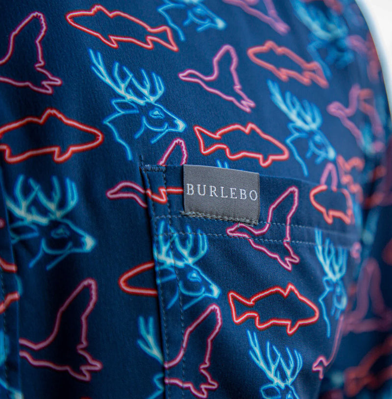 Performance Button Up - Neon Outdoors