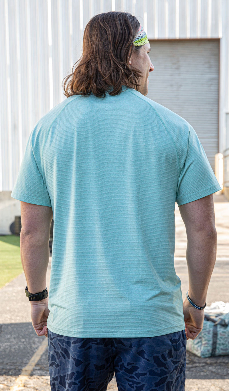 Workout Tee - Chalky Mint