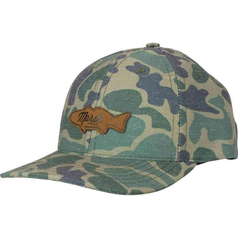 RR LEATHER HAT CAMO