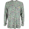 MALLARD PAMLICO LS PERFORMANCE SHIRT GREEN CAMO